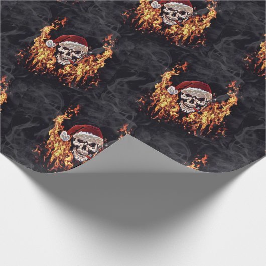 Weihnachtsmann Geschenkpapier (Ecke)