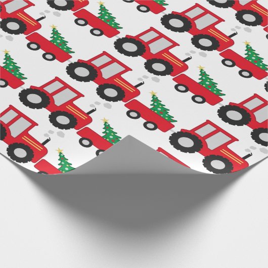 Weihnachtsmann Geschenkpapier (Ecke)