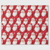 Weihnachtsmann Geschenkpapier (Flach)