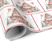 Weihnachtsmann Geschenkpapier (Rolleneckpunkt)
