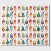 Weihnachtsmann Geschenkpapier (Flach)