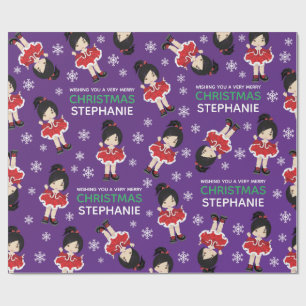 Weihnachtsmann Geschenkpapier