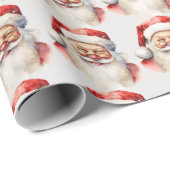 Weihnachtsmann Geschenkpapier (Rolleneckpunkt)