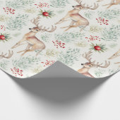 Weihnachtsmann Geschenkpapier (Ecke)