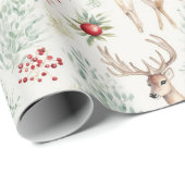 Weihnachtsmann Geschenkpapier (Rolleneckpunkt)