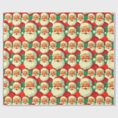 Weihnachtsmann Geschenkpapier (Flach)
