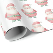 Weihnachtsmann Geschenkpapier (Rolleneckpunkt)