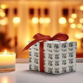 Weihnachtsmann Geschenkpapier