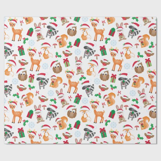 Weihnachtsmann Geschenkpapier (Flach)