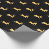 Weihnachtsmann Geschenkpapier (Ecke)