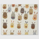 Weihnachtsmann Geschenkpapier (Flach)