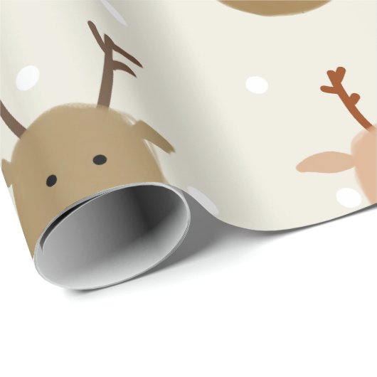 Weihnachtsmann Geschenkpapier (Rolleneckpunkt)