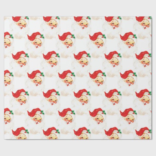 Weihnachtsmann Geschenkpapier (Flach)
