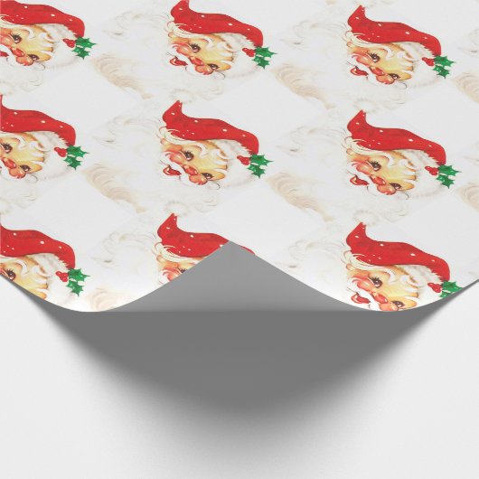 Weihnachtsmann Geschenkpapier (Ecke)