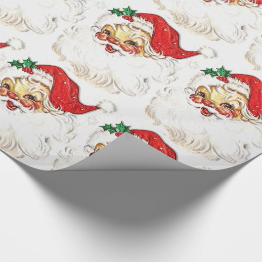 Weihnachtsmann Geschenkpapier (Ecke)