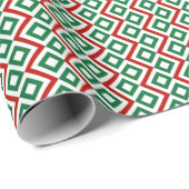Weihnachtsmann Geschenkpapier (Rolleneckpunkt)
