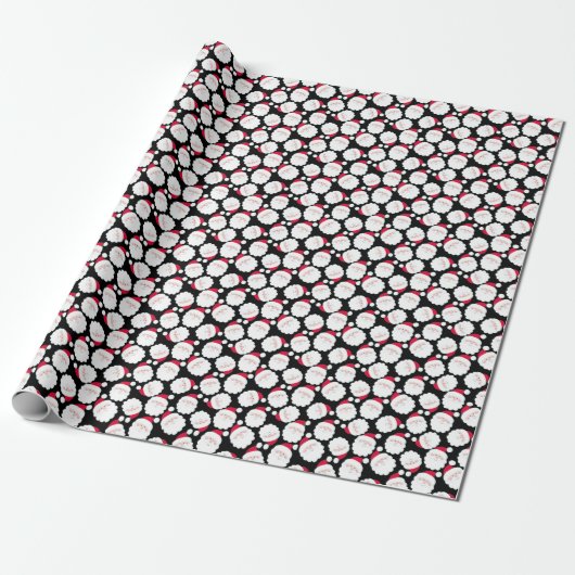 Weihnachtsmann Geschenkpapier (Ungerollt)