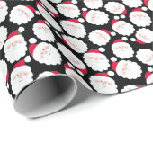 Weihnachtsmann Geschenkpapier (Rolleneckpunkt)