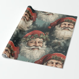 Weihnachtsmann Geschenkpapier