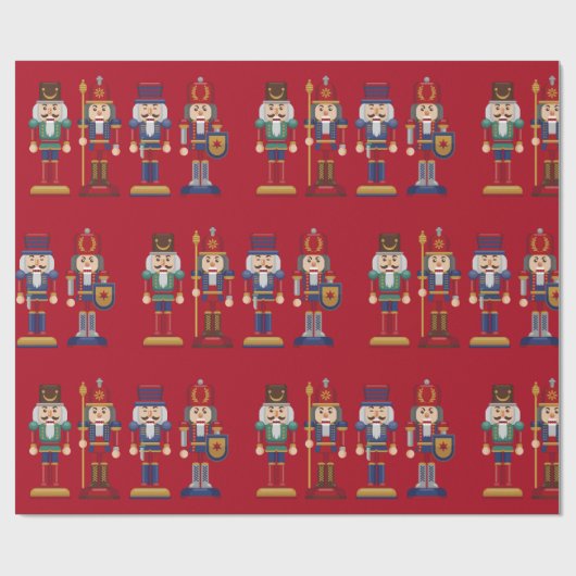 Weihnachtsmann Geschenkpapier (Flach)