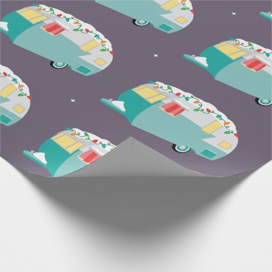 Weihnachtsmann Geschenkpapier (Ecke)