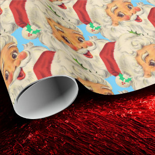 Weihnachtsmann-Geschenkpapier, Lustiger alter Weih Geschenkpapier