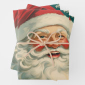 Weihnachtsmann Geschenkpapier Set (Beispiel)