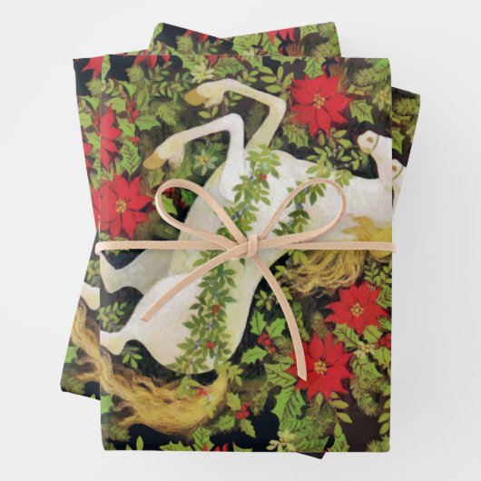 Weihnachtsmann Geschenkpapier Set (Beispiel)