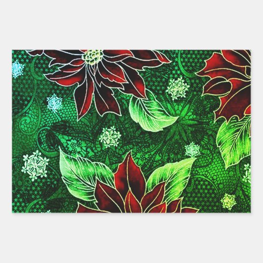 Weihnachtsmann Geschenkpapier Set (Vorderseite 2)