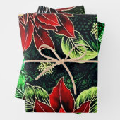 Weihnachtsmann Geschenkpapier Set (Beispiel)