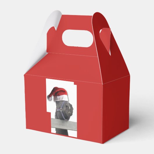 Weihnachtsmann Geschenkschachtel (Vorderseite)