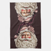 Weihnachtsmann Geschirrtuch (Vertikal)