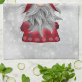 Weihnachtsmann Geschirrtuch (Gefaltet)