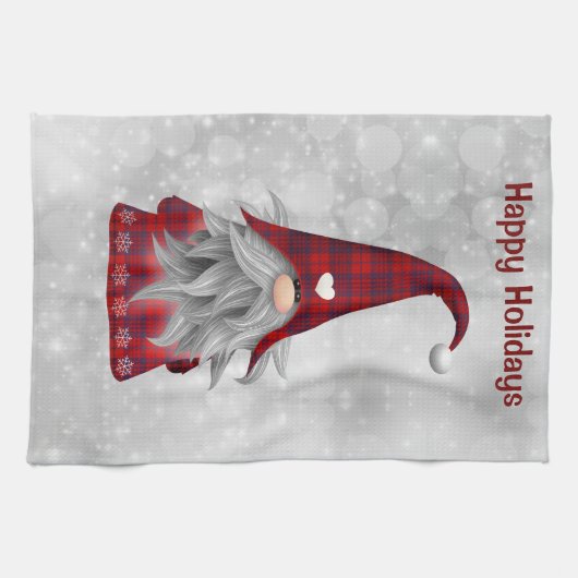 Weihnachtsmann Geschirrtuch (Horizontal)