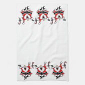 Weihnachtsmann-Geschirrtuch Geschirrtuch (Vertikal)