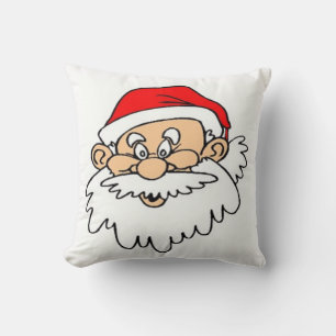 WEIHNACHTSMANN GESICHT KISSEN