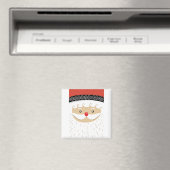 Weihnachtsmann Gesicht Magnet (In Situ (Geschirrspüler))