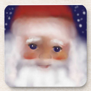Weihnachtsmann Getränkeuntersetzer