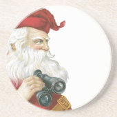 Weihnachtsmann Getränkeuntersetzer (Vorne)