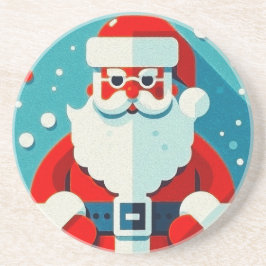 Weihnachtsmann Getränkeuntersetzer