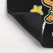 Weihnachtsmann-Gingerbread-Man-Tauchgerät für Weih Mousepad (Ecke)
