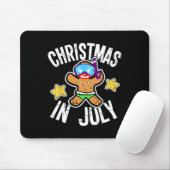 Weihnachtsmann-Gingerbread-Man-Tauchgerät für Weih Mousepad (Mit Mouse)