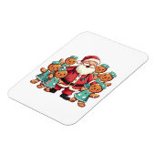 Weihnachtsmann Gingerbret Krankenpfleger Magnet (Linke Seite)