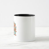 Weihnachtsmann Gingerbret Krankenpfleger Tasse (Zentrum)