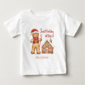Weihnachtsmann Gingerbrot Mann T - Shirt (Vorderseite)