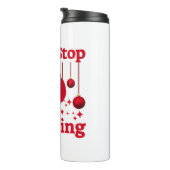 Weihnachtsmann glaubt thermosbecher (Nach rechts gedreht)