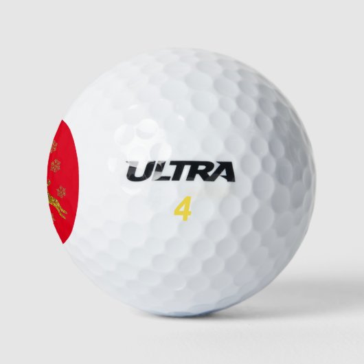 Weihnachtsmann Golfball (Logo)
