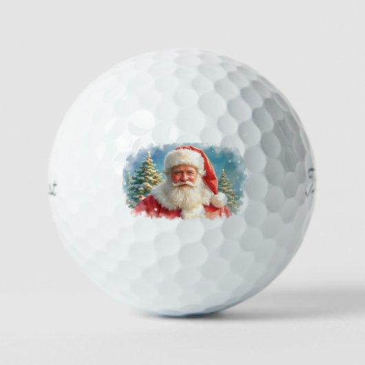 Weihnachtsmann, Golfball ⛳ (Vorderseite)