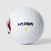 WEIHNACHTSMANN-GOLFBÄLLE GOLFBALL (Logo)