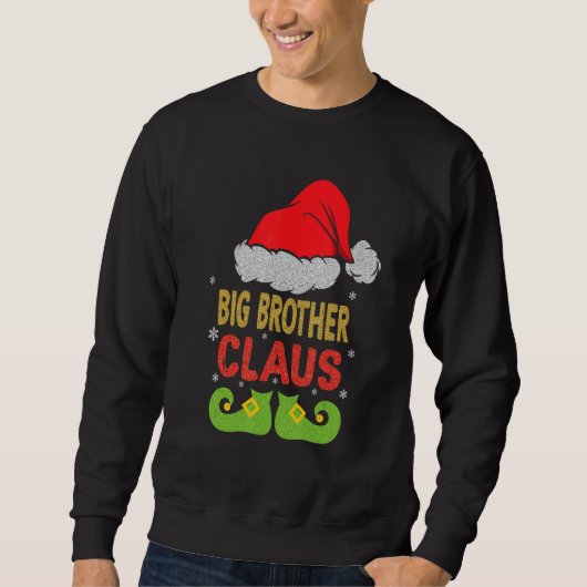 Weihnachtsmann-Groß-Brüder Claus Weihnachtsliegefa Sweatshirt (Vorderseite)